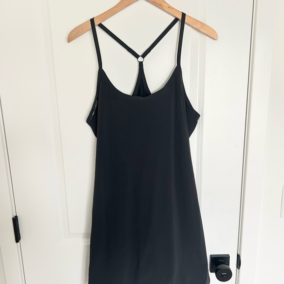 Outdoor Voices Black Exercise Dress Workout Athletic Large - Picture 2 of 4